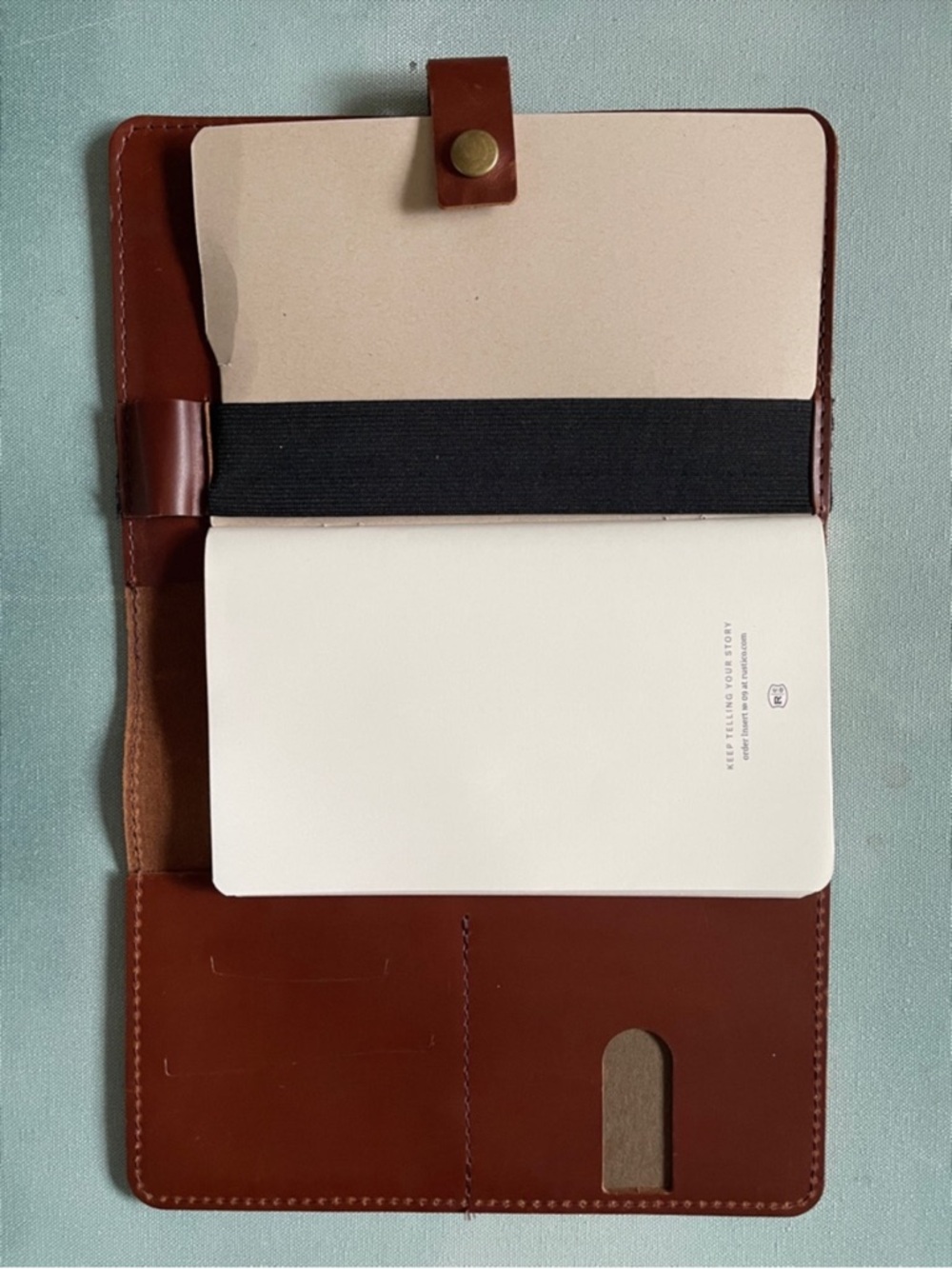Rustico Leather Notebook Cover Journal - Picture 7 of 14